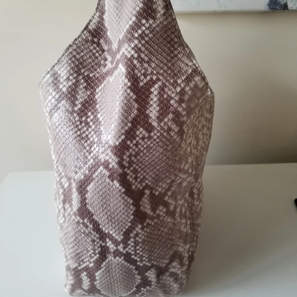 Michael Kors Reptile Slouchy Hobo Bag